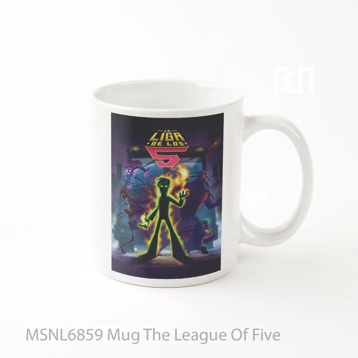 Mug The League Of Five Gelas Keramik Tema Film MSNL6859