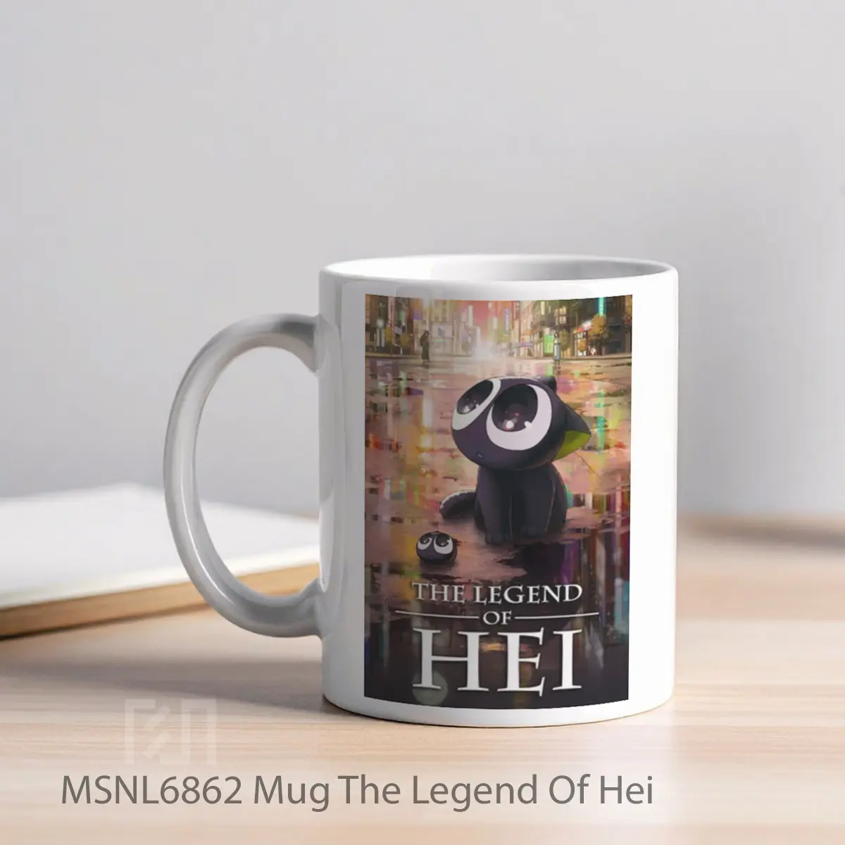 Mug The Legend Of Hei Gelas Keramik Tema Film MSNL6862 - Tampak Kiri