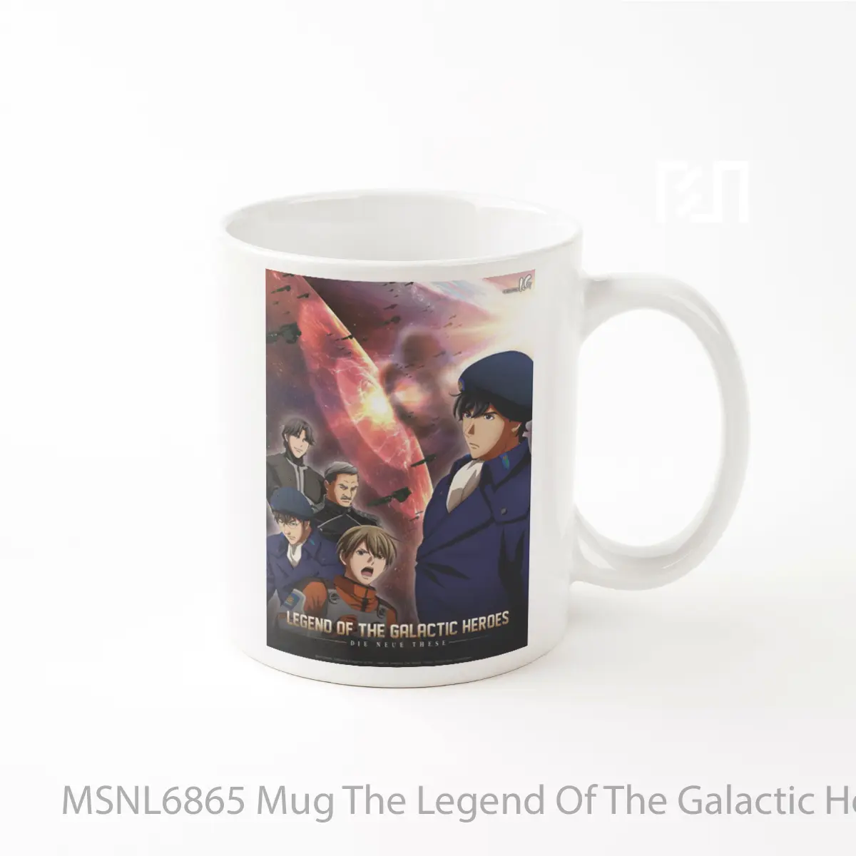 Mug The Legend Of The Galactic Heroes Die Neue These Collision 1 Gelas Keramik Tema Film MSNL6865