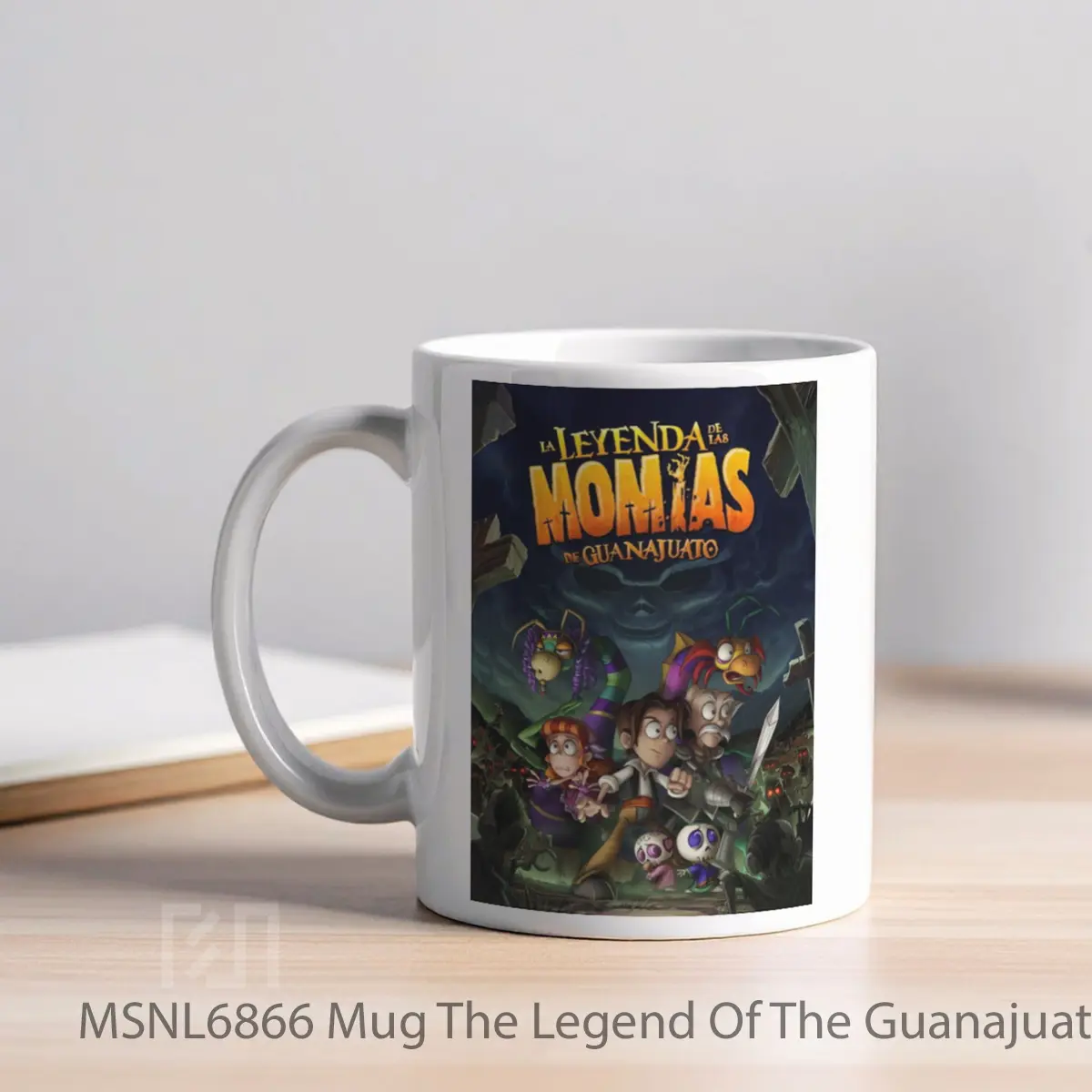 Mug The Legend Of The Guanajuato Mummies Gelas Keramik Tema Film MSNL6866 - Tampak Kiri