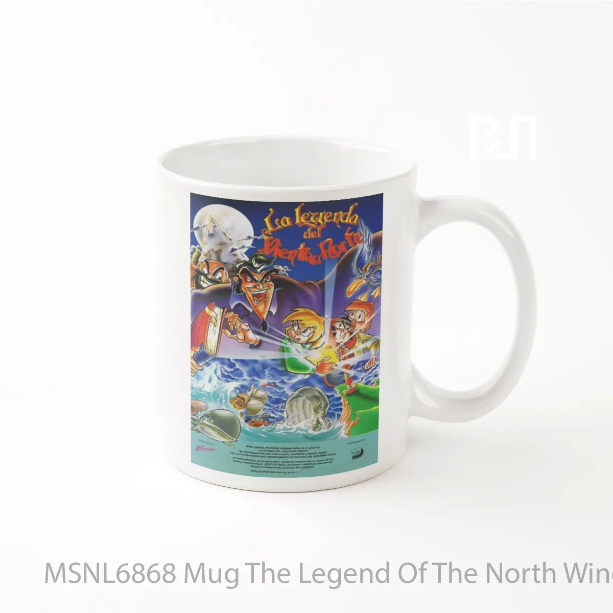 Mug The Legend Of The North Wind Gelas Keramik Tema Film MSNL6868