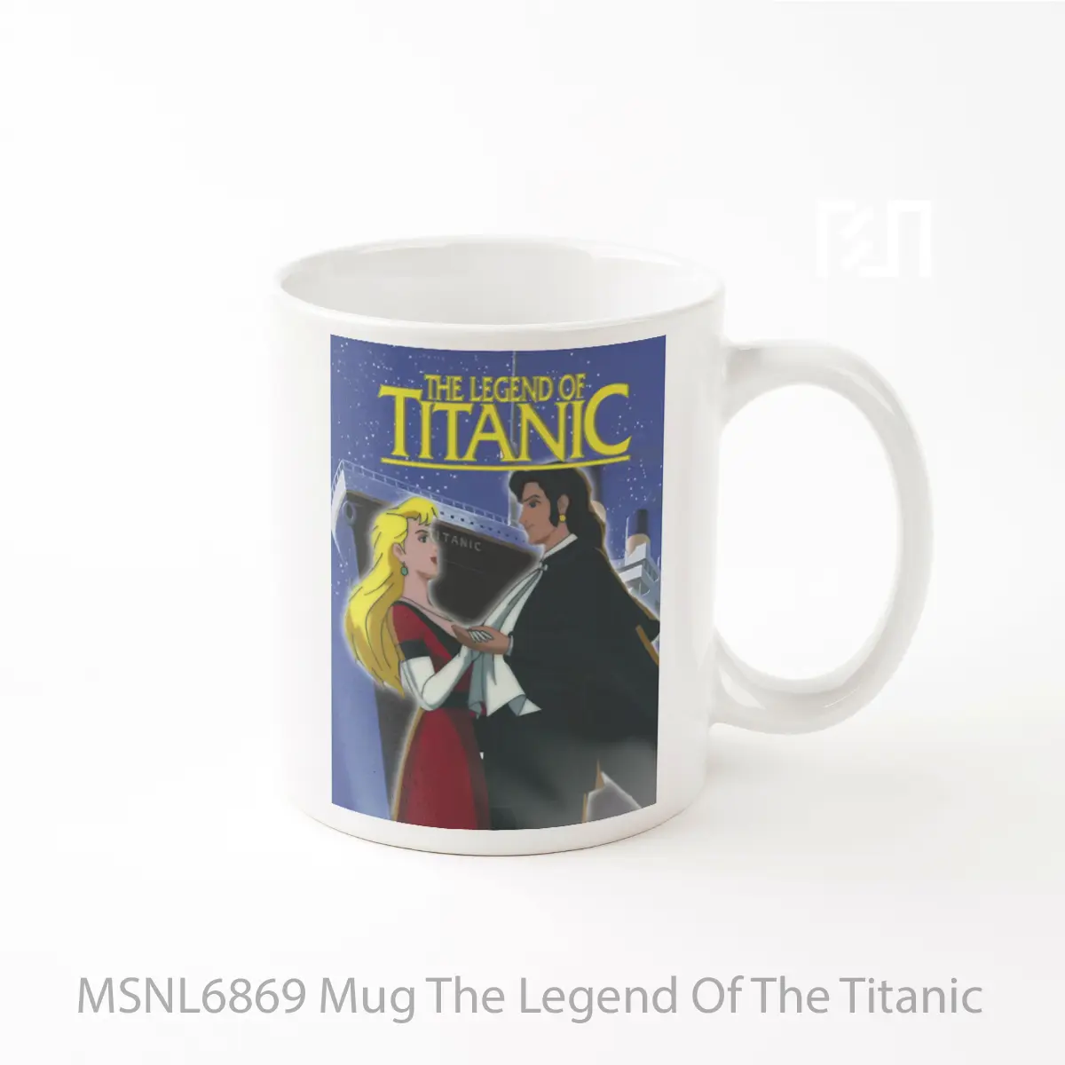 Mug The Legend Of The Titanic Gelas Keramik Tema Film MSNL6869