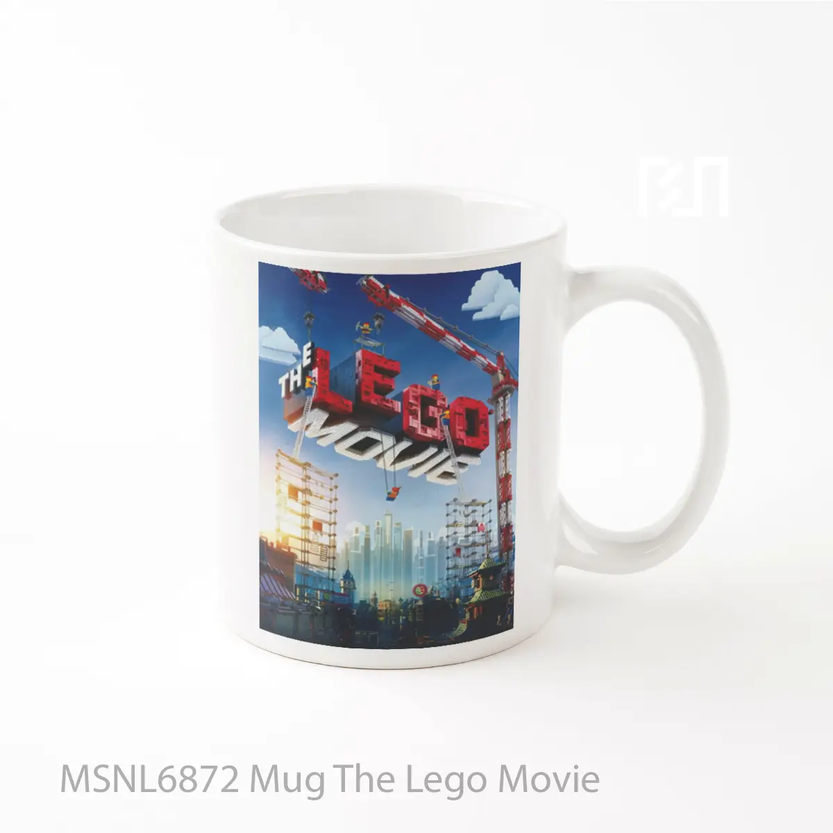 Mug The Lego Movie Gelas Keramik Tema Film MSNL6872