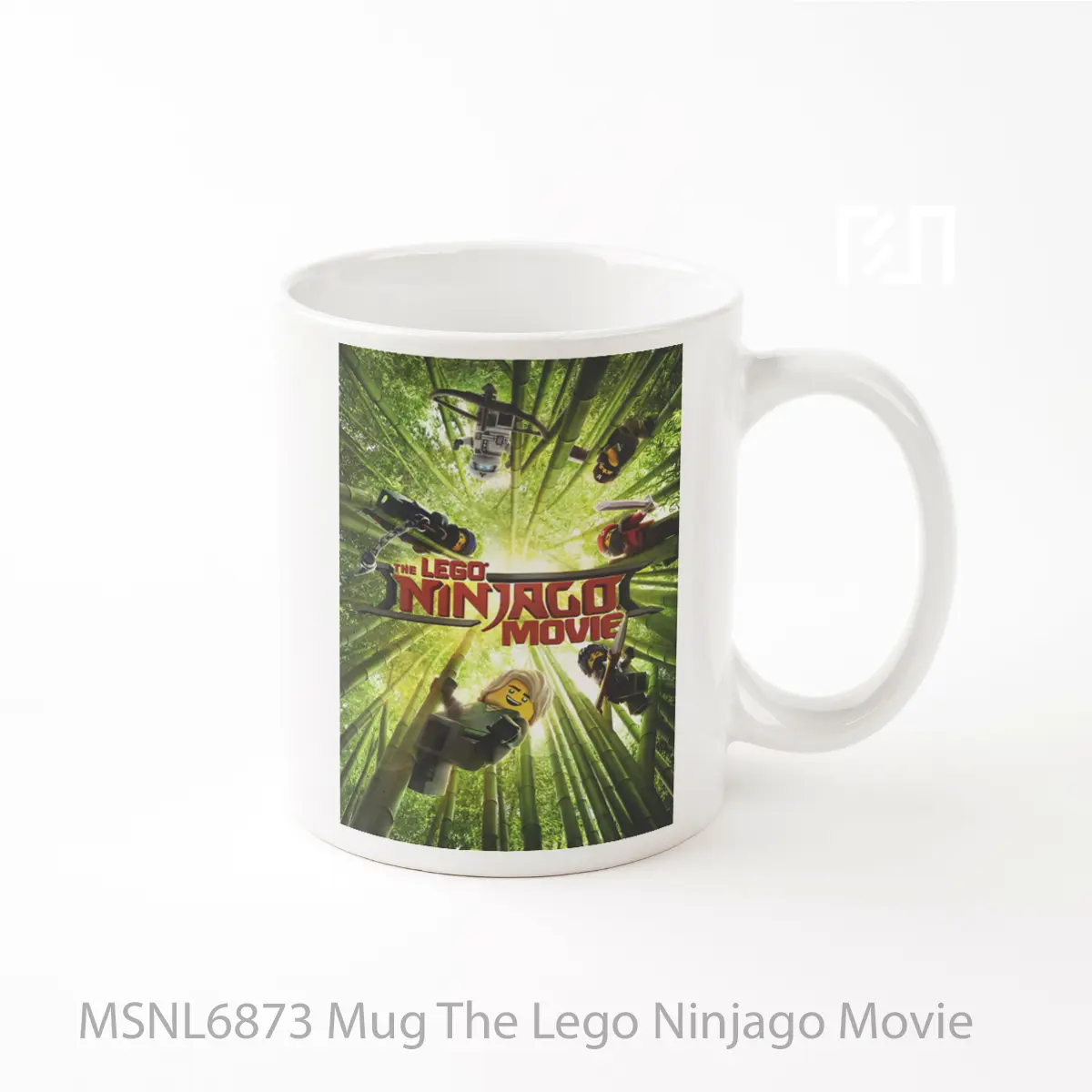 Mug The Lego Ninjago Movie Gelas Keramik Tema Film MSNL6873