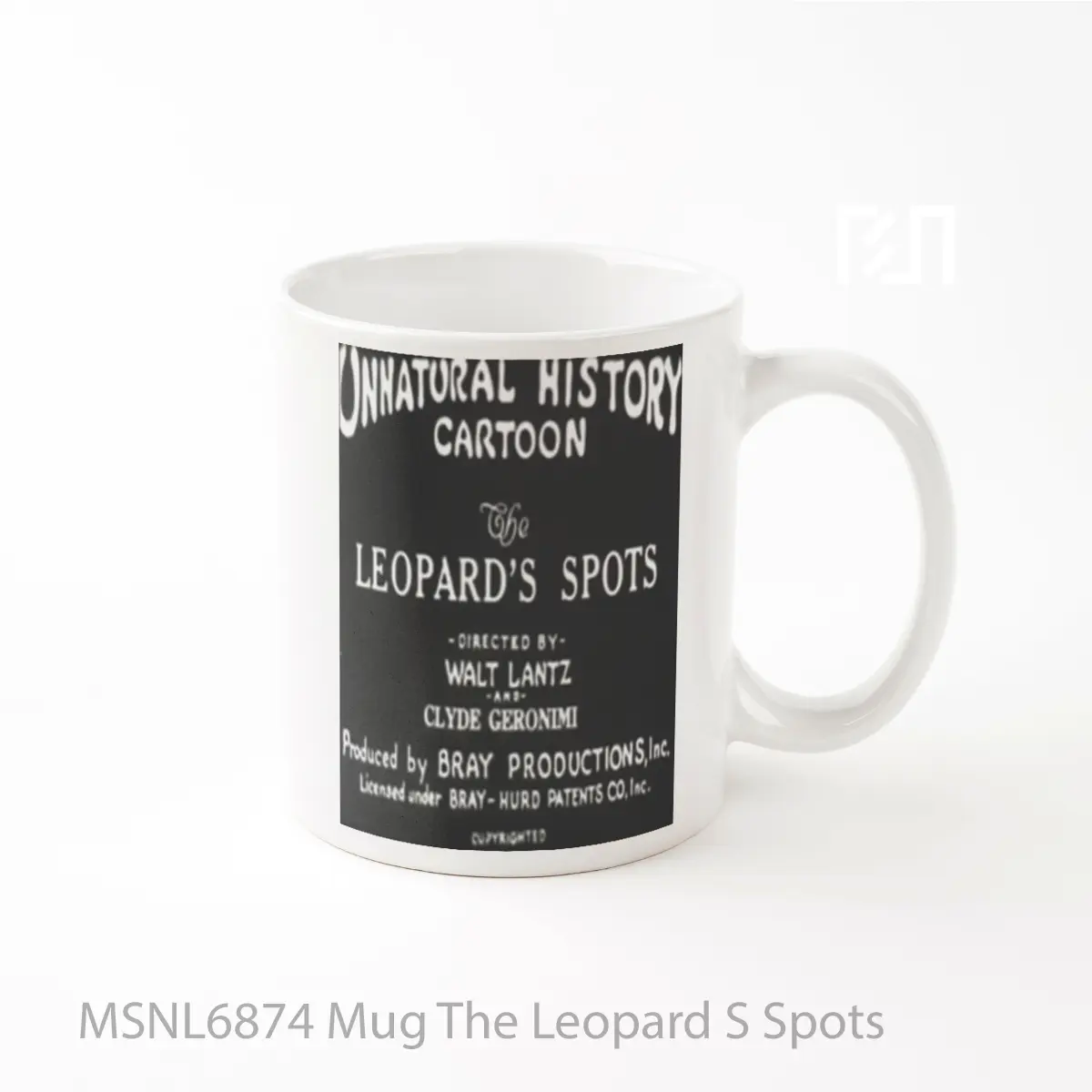 Mug The Leopard S Spots Gelas Keramik Tema Film MSNL6874