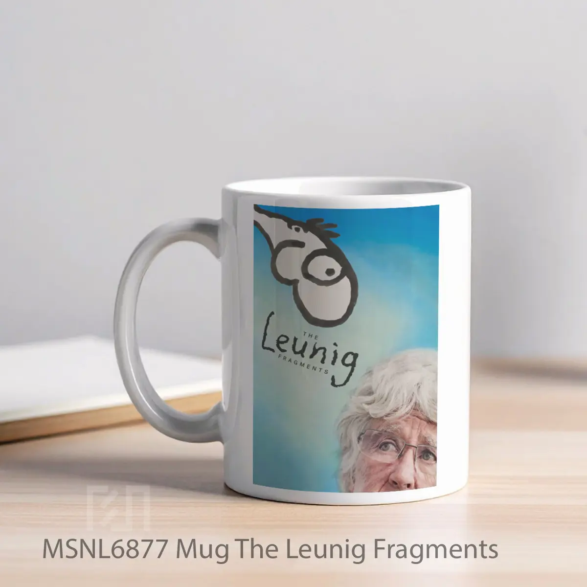 Mug The Leunig Fragments Gelas Keramik Tema Film MSNL6877 - Tampak Kiri
