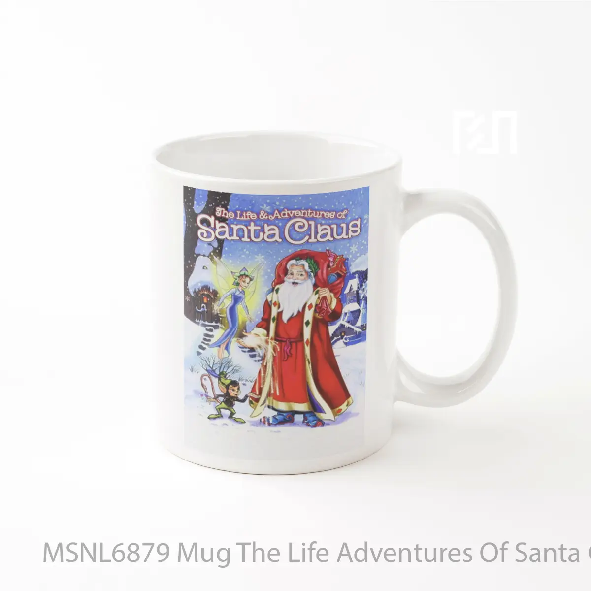 Mug The Life Adventures Of Santa Claus Gelas Keramik Tema Film MSNL6879