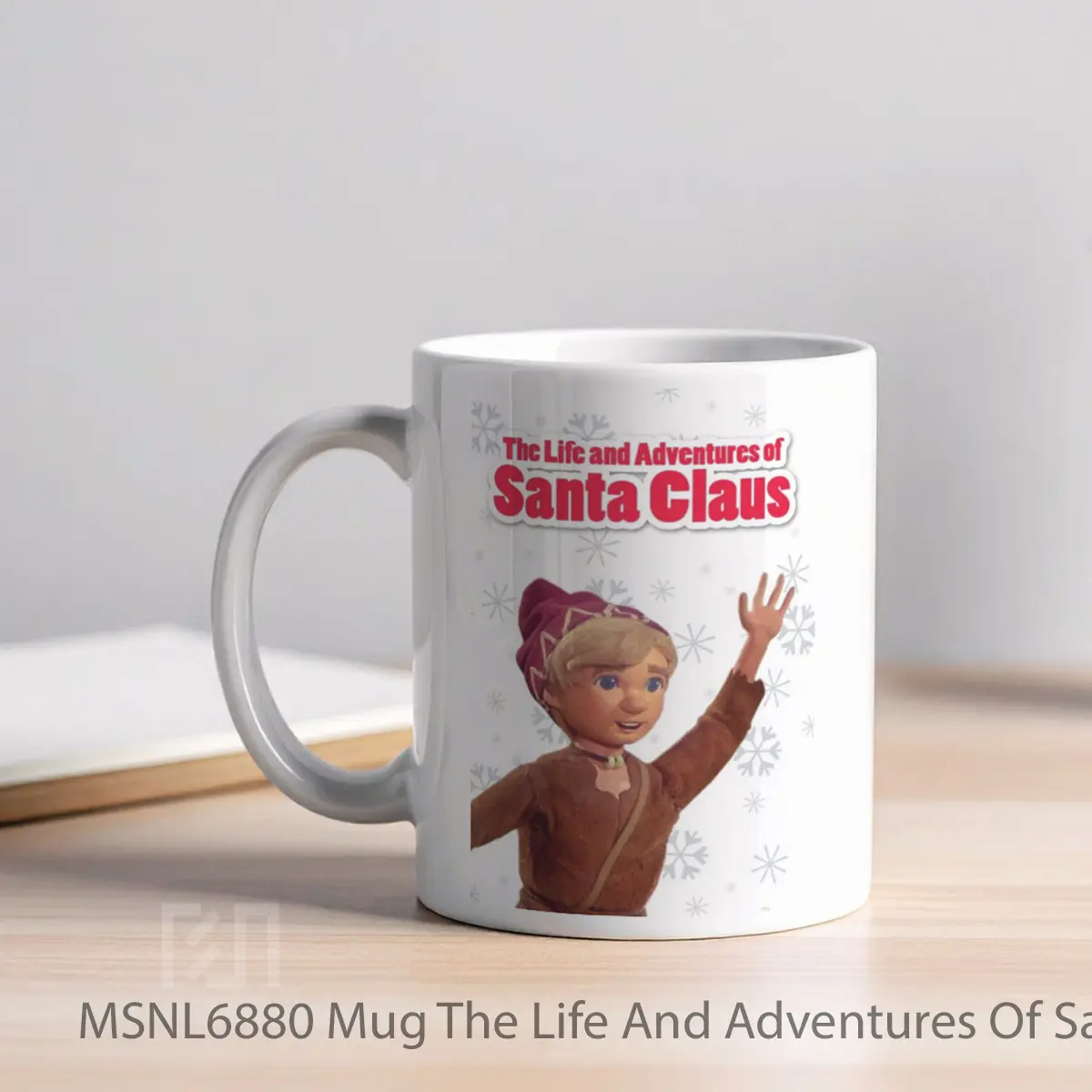 Mug The Life And Adventures Of Santa Claus Gelas Keramik Tema Film MSNL6880 - Tampak Kiri