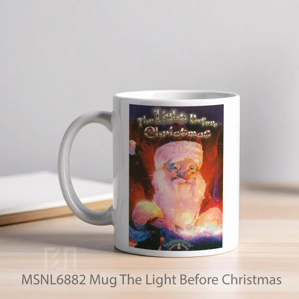 Mug The Light Before Christmas Gelas Keramik Tema Film MSNL6882 - Tampak Kiri