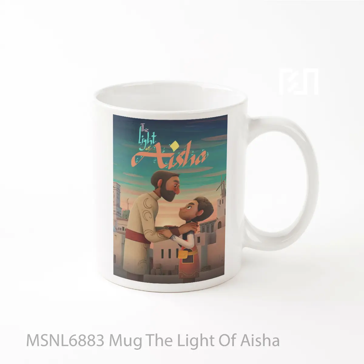 Mug The Light Of Aisha Gelas Keramik Tema Film MSNL6883