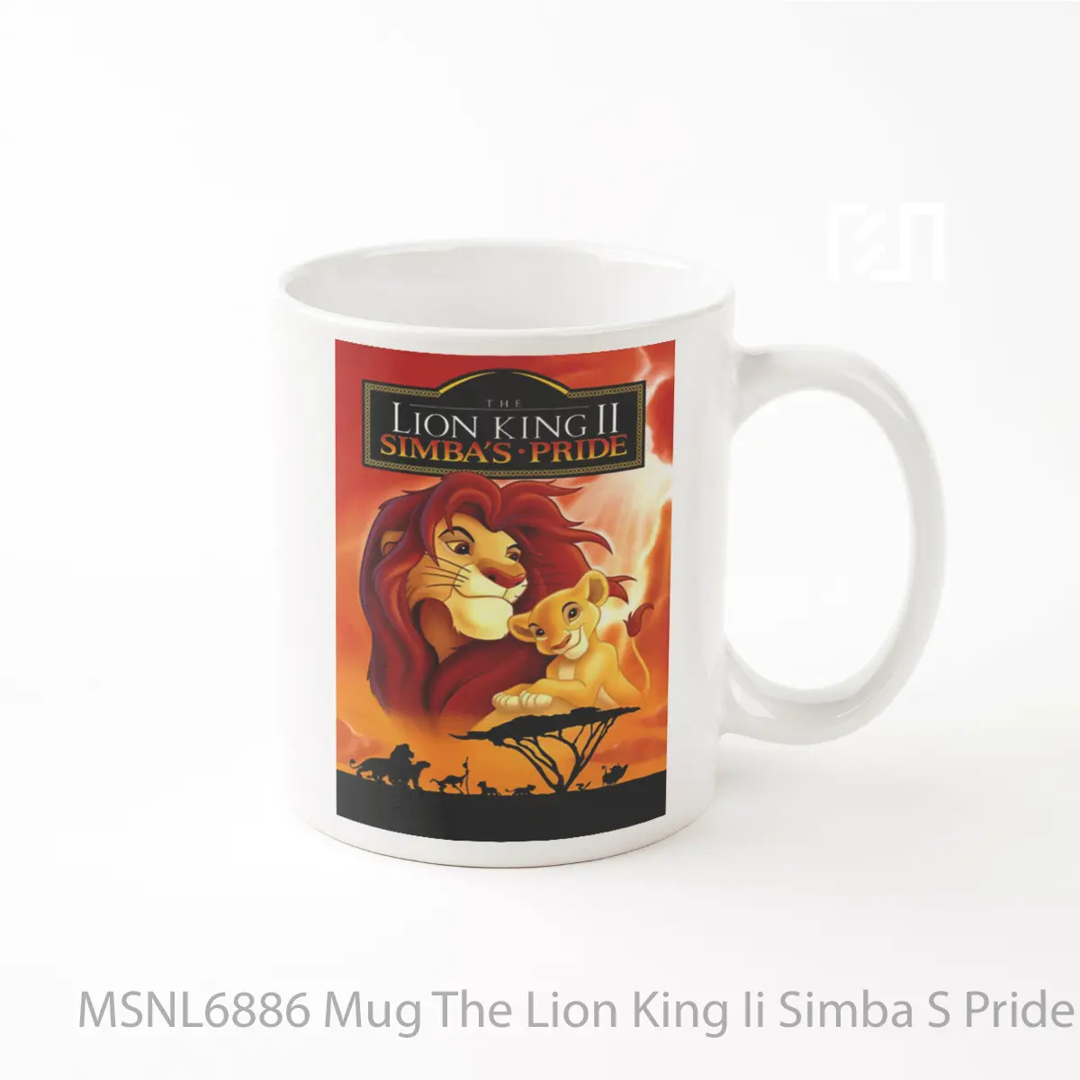 Mug The Lion King Ii Simba S Pride Gelas Keramik Tema Film MSNL6886