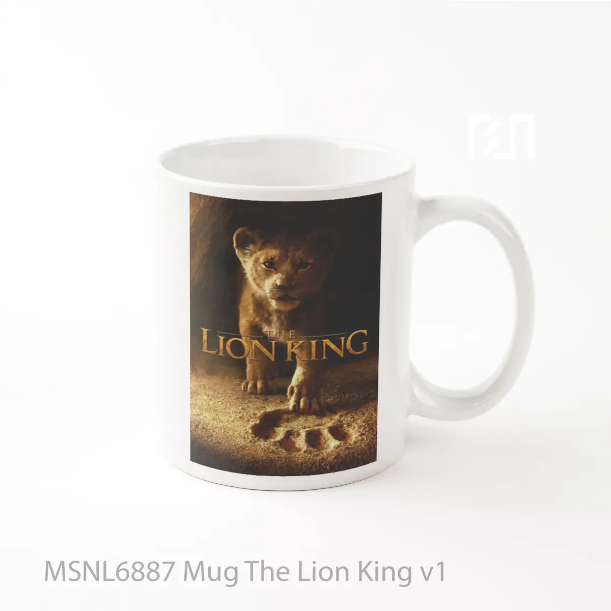 Mug The Lion King V1 Gelas Keramik Tema Film MSNL6887