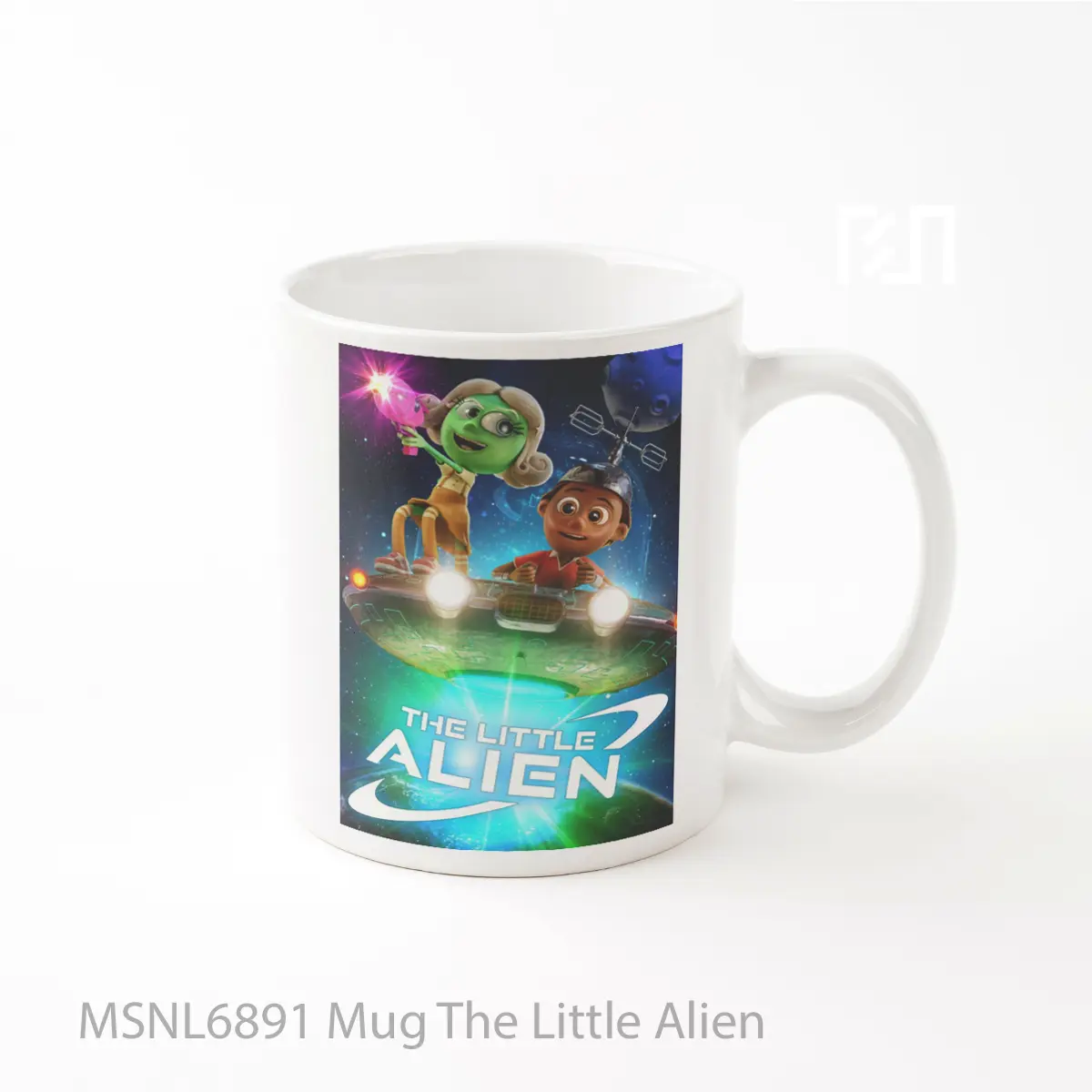 Mug The Little Alien Gelas Keramik Tema Film MSNL6891