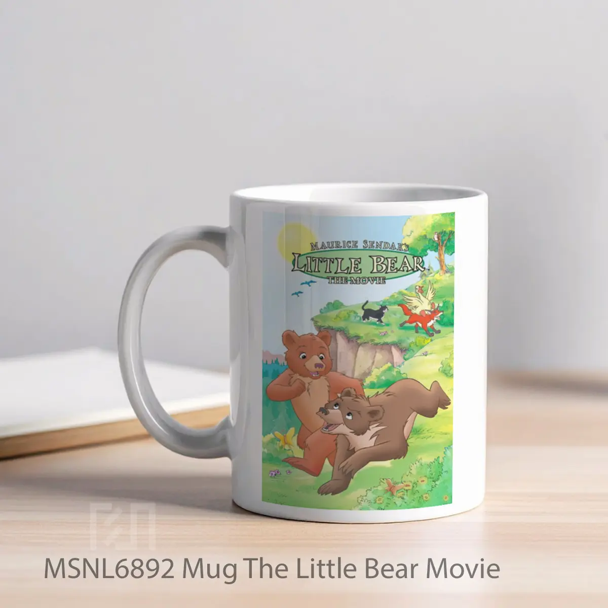 Mug The Little Bear Movie Gelas Keramik Tema Film MSNL6892 - Tampak Kiri
