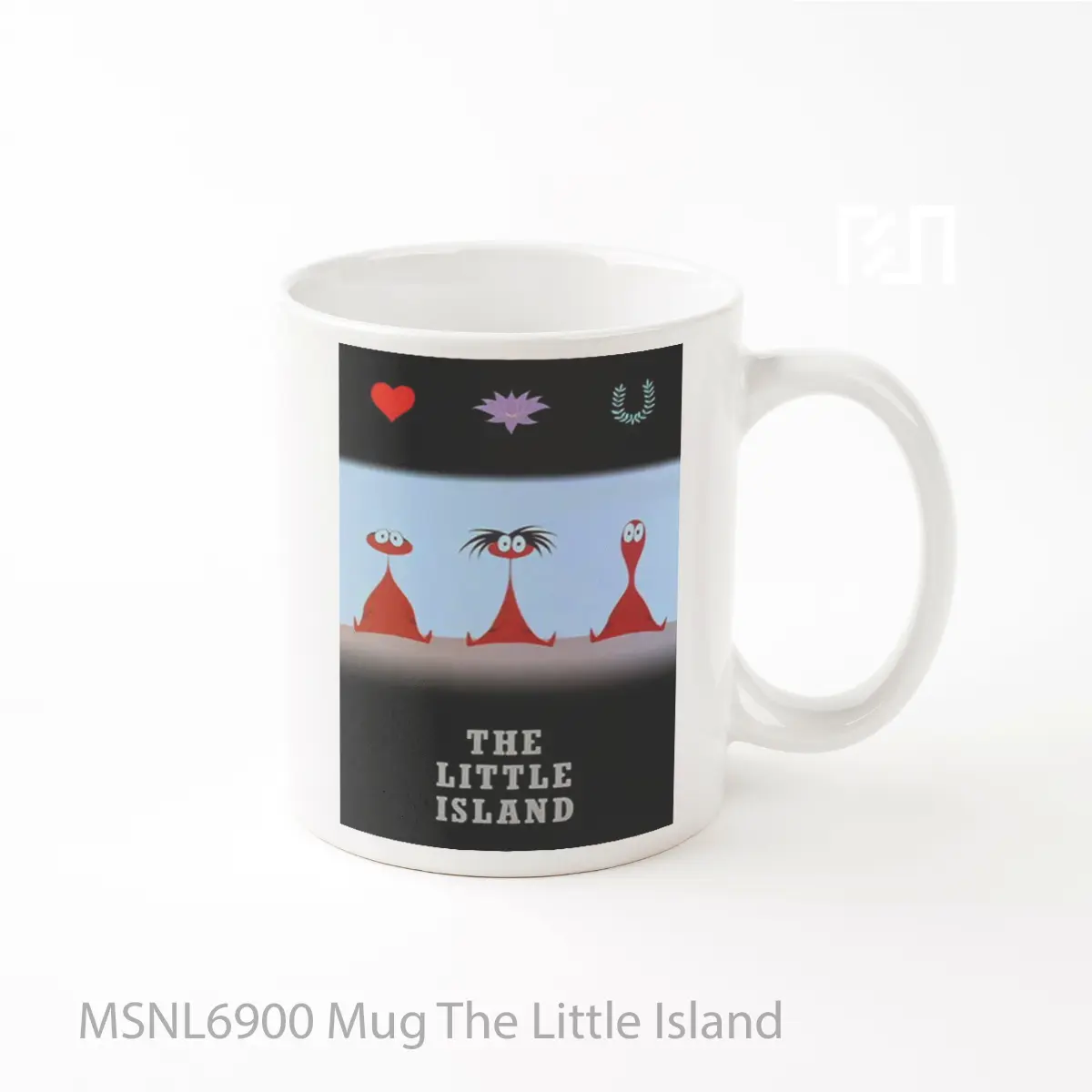 Mug The Little Island Gelas Keramik Tema Film MSNL6900