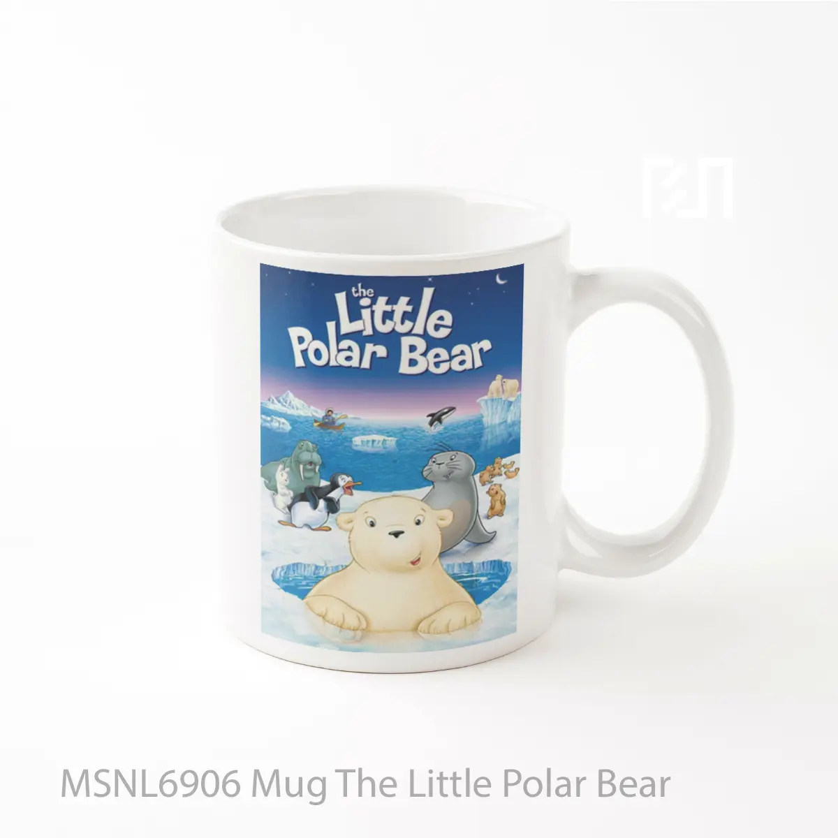 Mug The Little Polar Bear Gelas Keramik Tema Film MSNL6906
