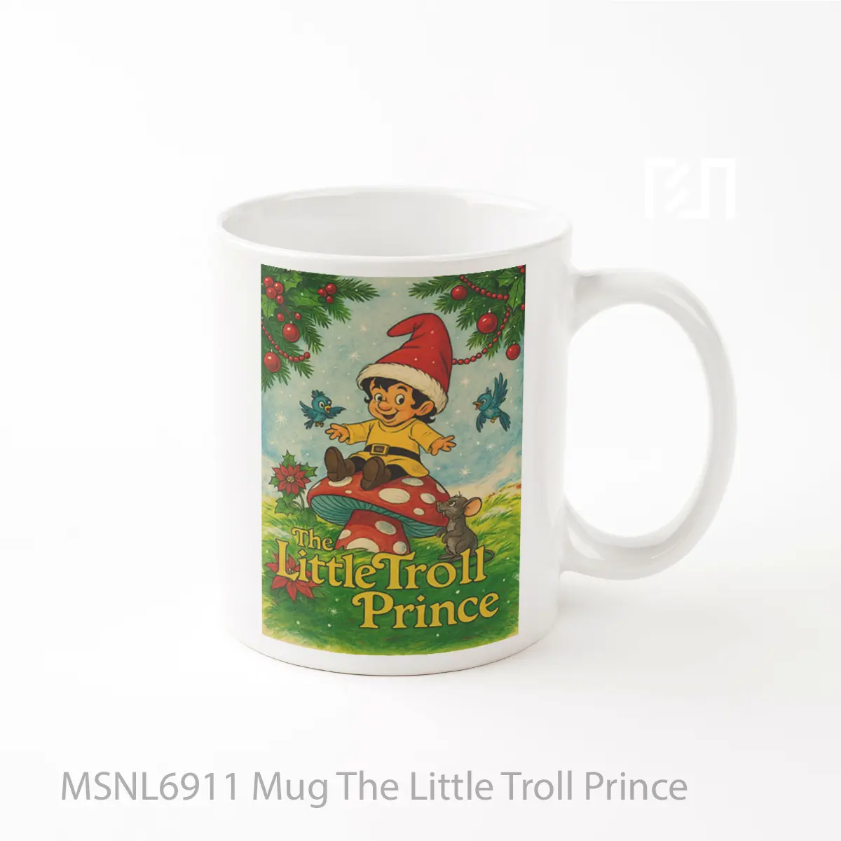 Mug The Little Troll Prince Gelas Keramik Tema Film MSNL6911