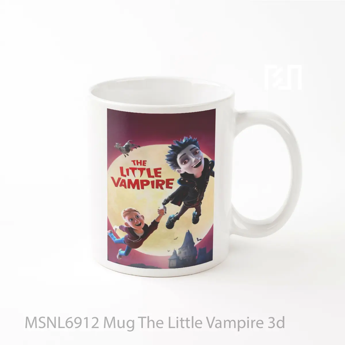Mug The Little Vampire 3d Gelas Keramik Tema Film MSNL6912