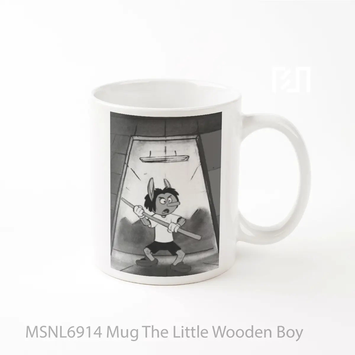 Mug The Little Wooden Boy Gelas Keramik Tema Film MSNL6914