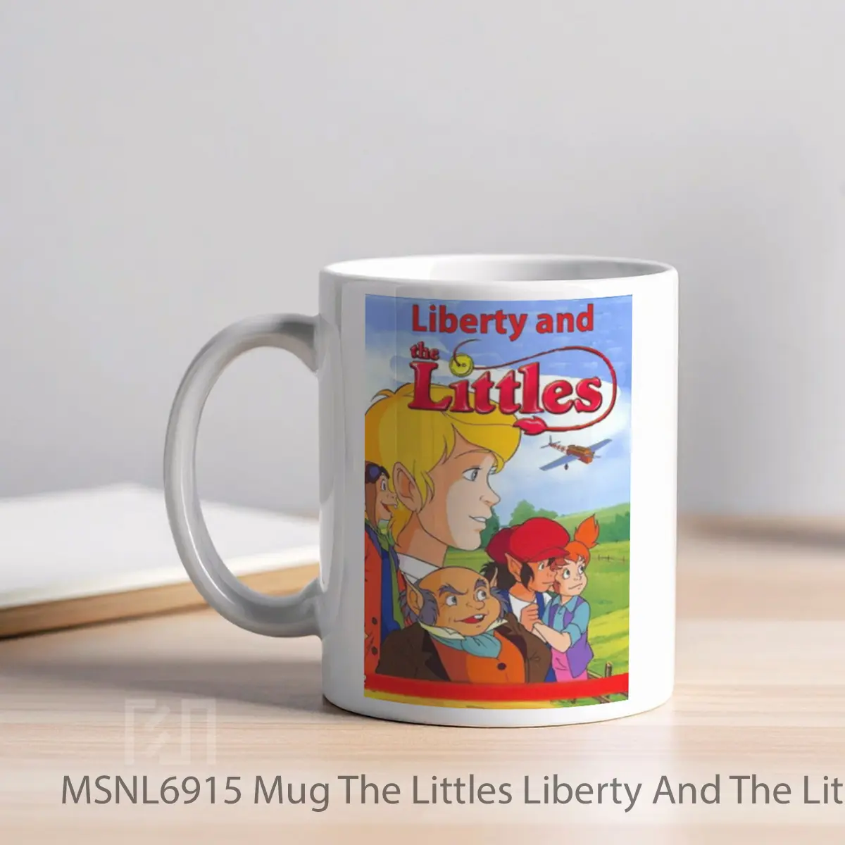 Mug The Littles Liberty And The Littles Gelas Keramik Tema Film MSNL6915 - Tampak Kiri