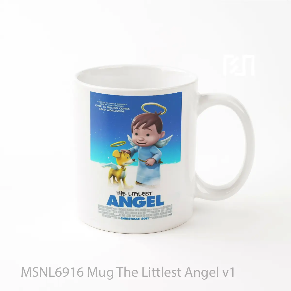 Mug The Littlest Angel V1 Gelas Keramik Tema Film MSNL6916