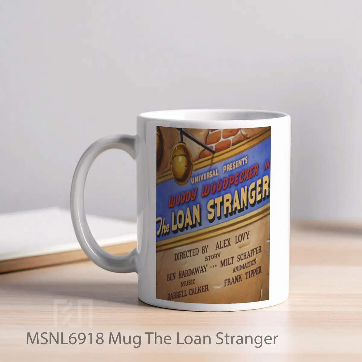Mug The Loan Stranger Gelas Keramik Tema Film MSNL6918 - Tampak Kiri