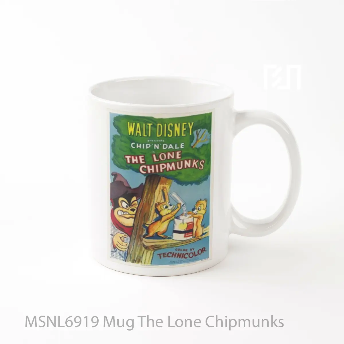 Mug The Lone Chipmunks Gelas Keramik Tema Film MSNL6919