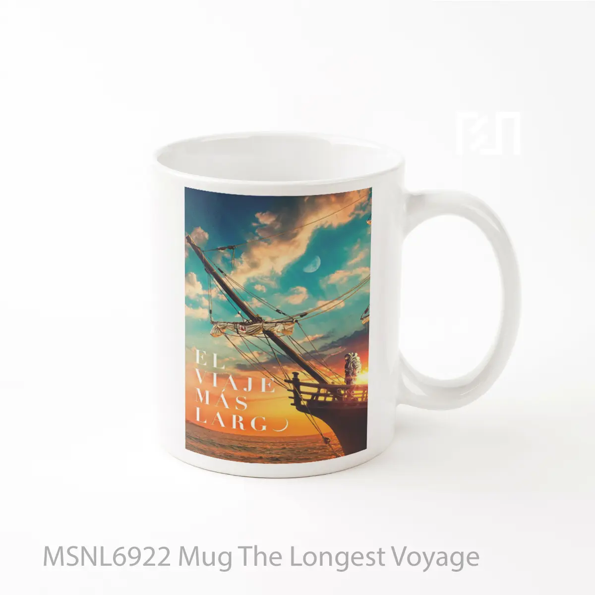 Mug The Longest Voyage Gelas Keramik Tema Film MSNL6922