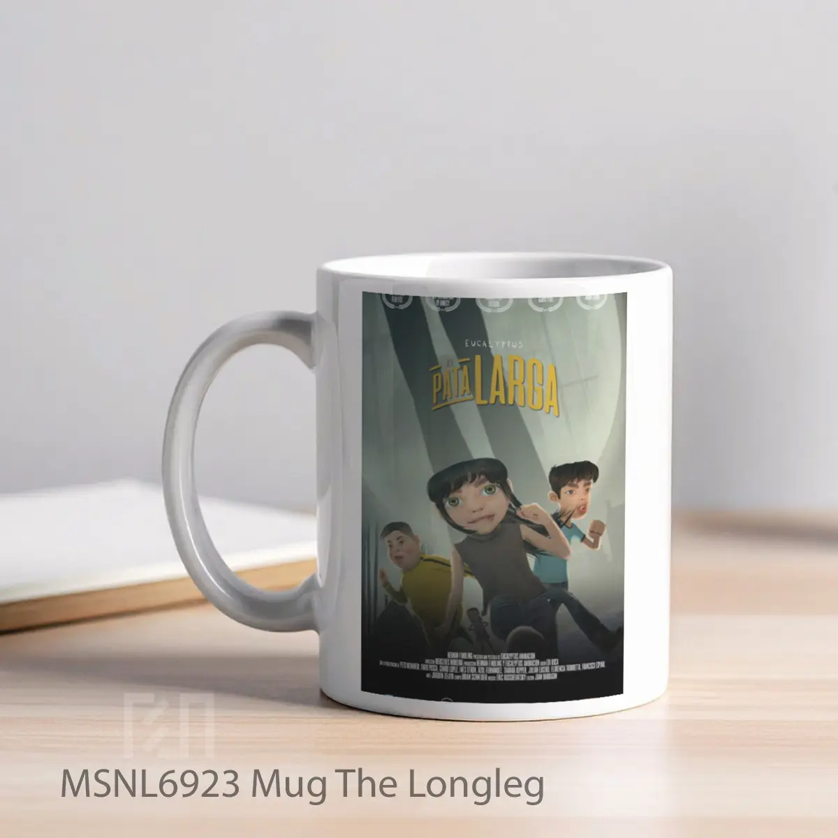 Mug The Longleg Gelas Keramik Tema Film MSNL6923 - Tampak Kiri