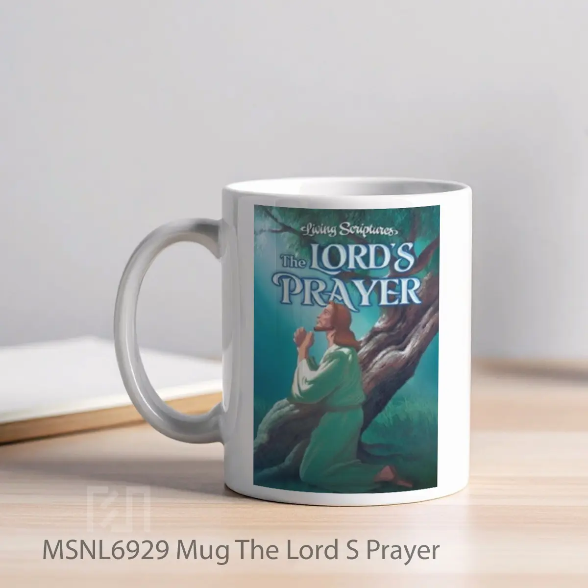 Mug The Lord S Prayer Gelas Keramik Tema Film MSNL6929 - Tampak Kiri