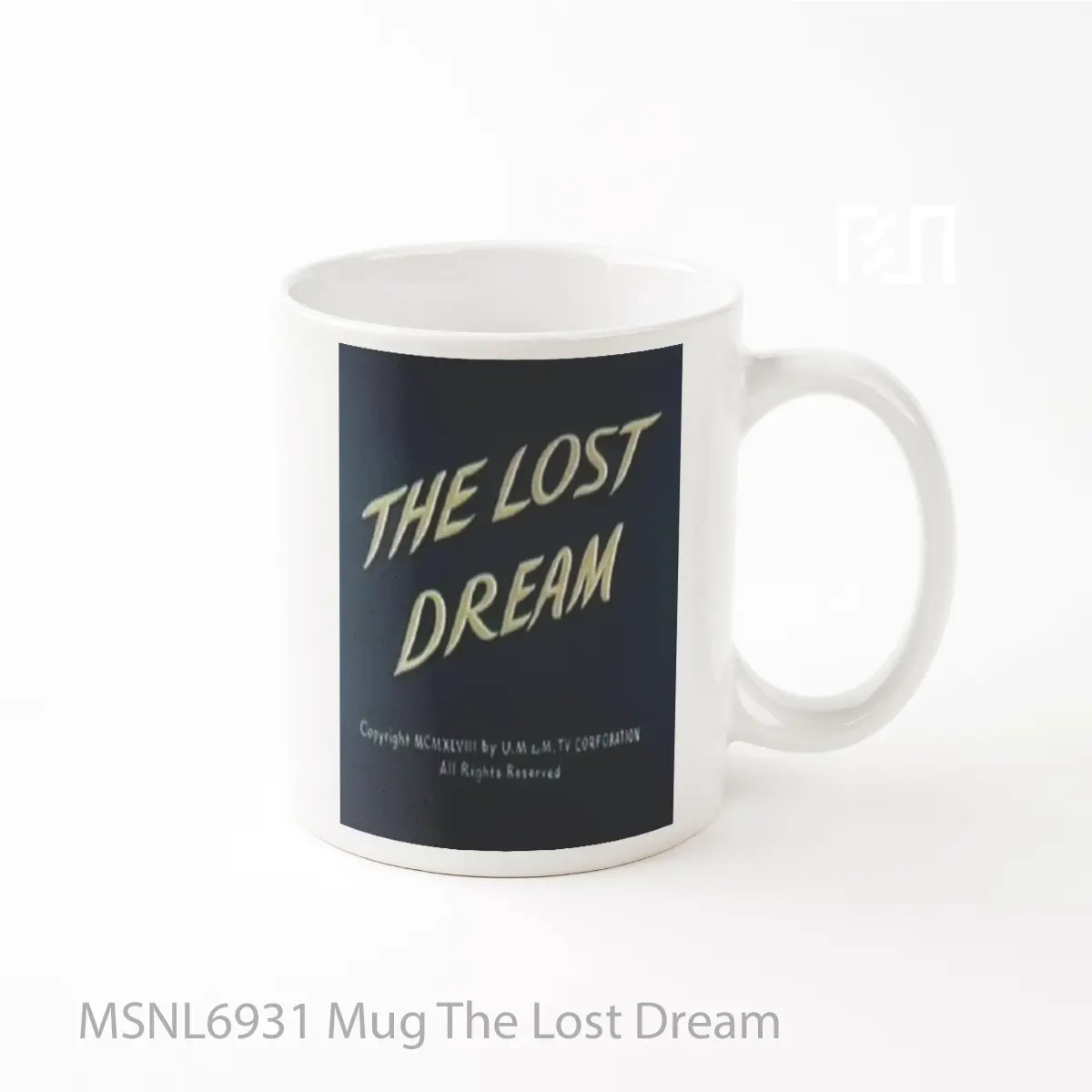 Mug The Lost Dream Gelas Keramik Tema Film MSNL6931
