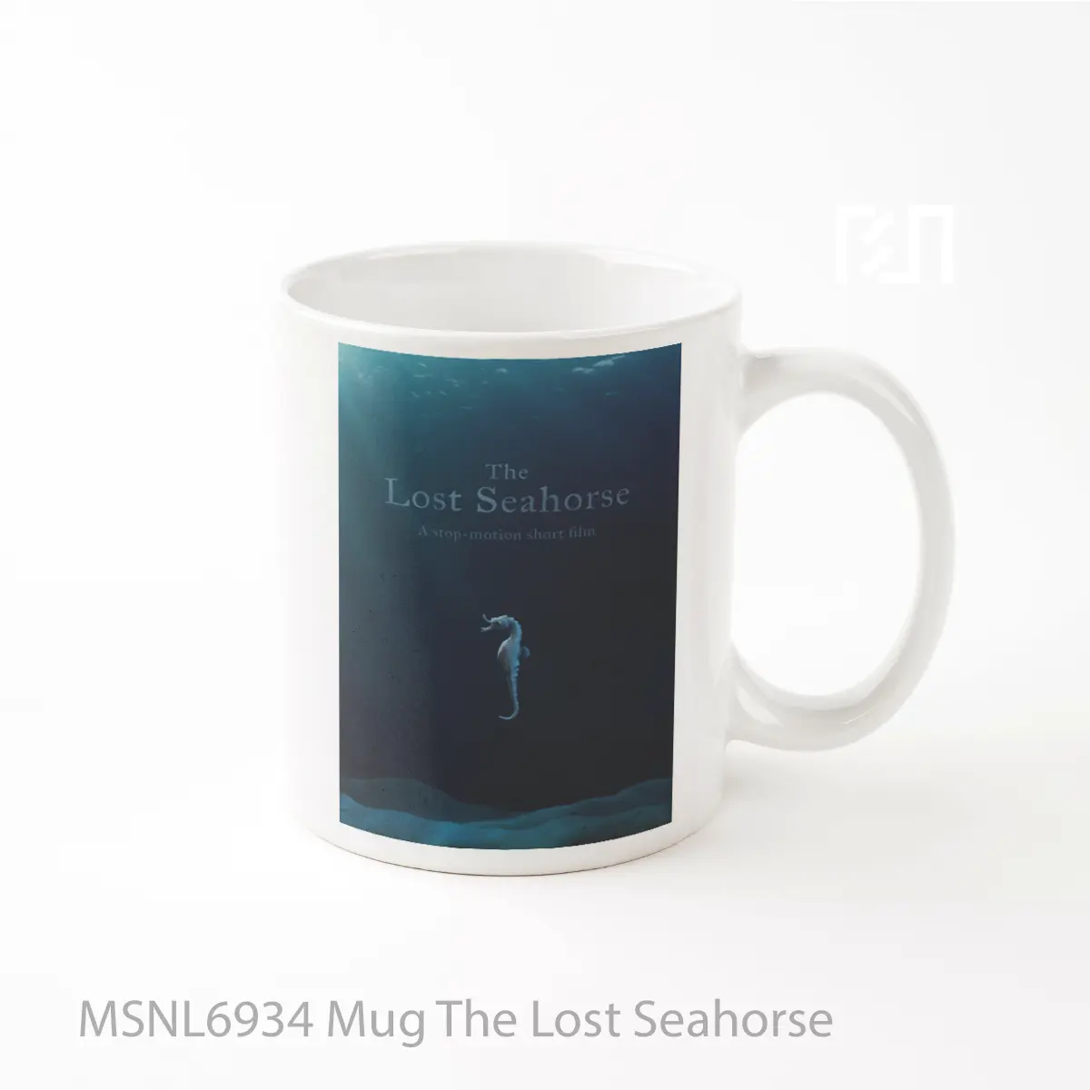 Mug The Lost Seahorse Gelas Keramik Tema Film MSNL6934