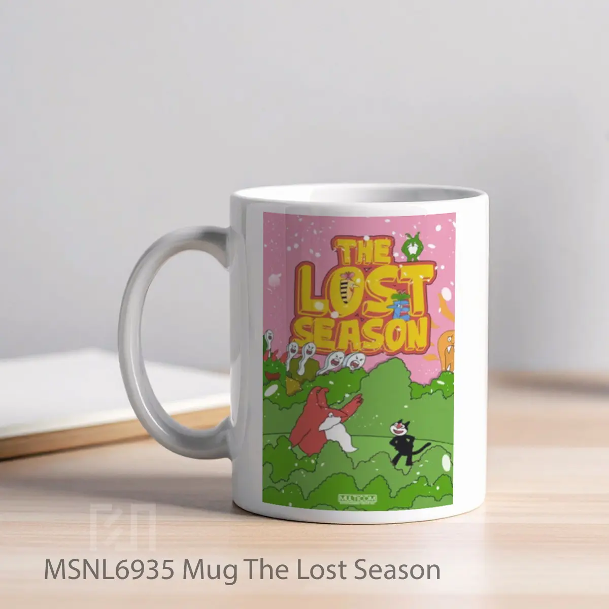 Mug The Lost Season Gelas Keramik Tema Film MSNL6935 - Tampak Kiri