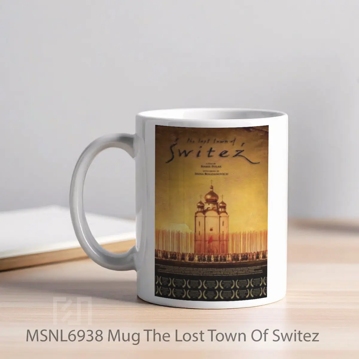 Mug The Lost Town Of Switez Gelas Keramik Tema Film MSNL6938 - Tampak Kiri