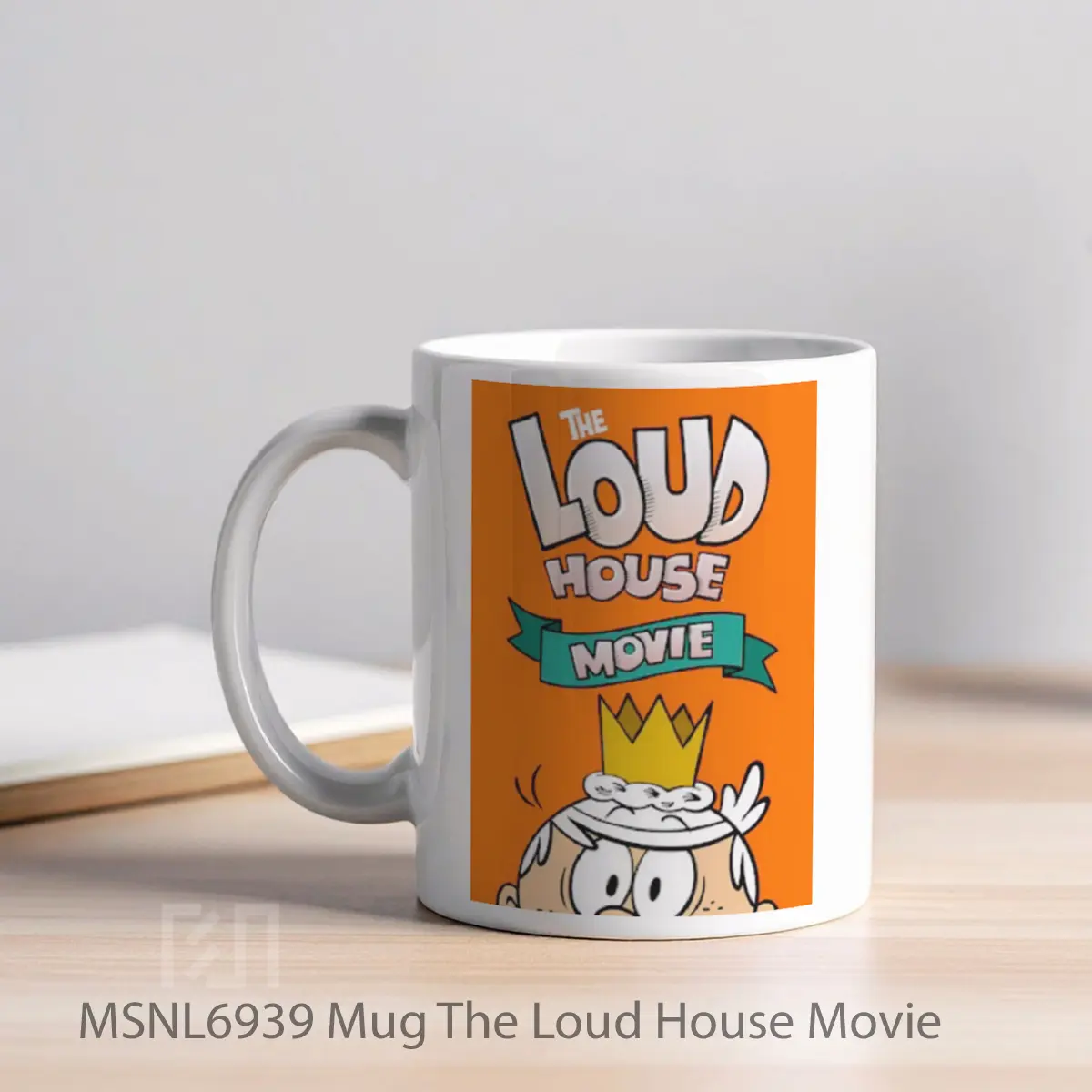 Mug The Loud House Movie Gelas Keramik Tema Film MSNL6939 - Tampak Kiri