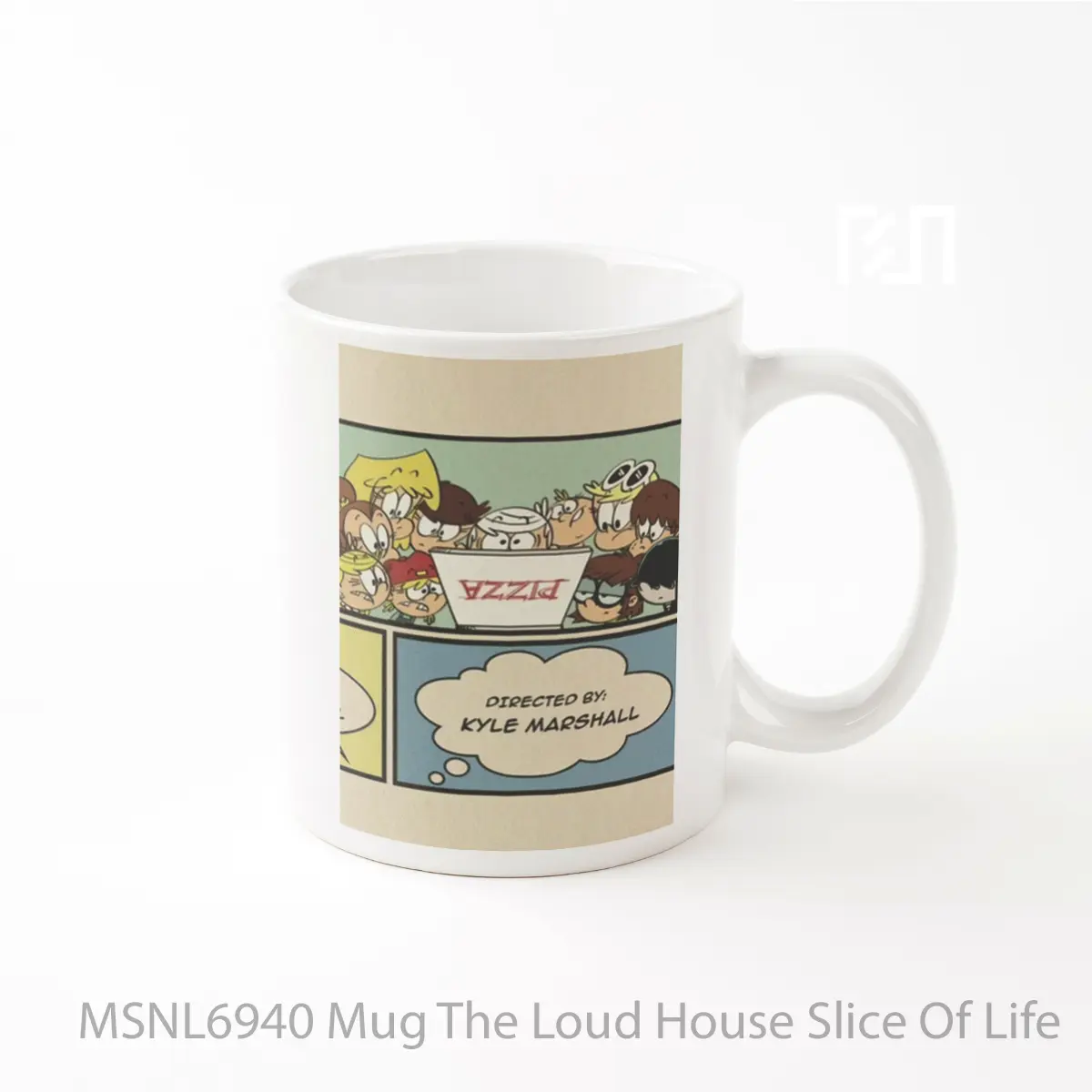 Mug The Loud House Slice Of Life Gelas Keramik Tema Film MSNL6940