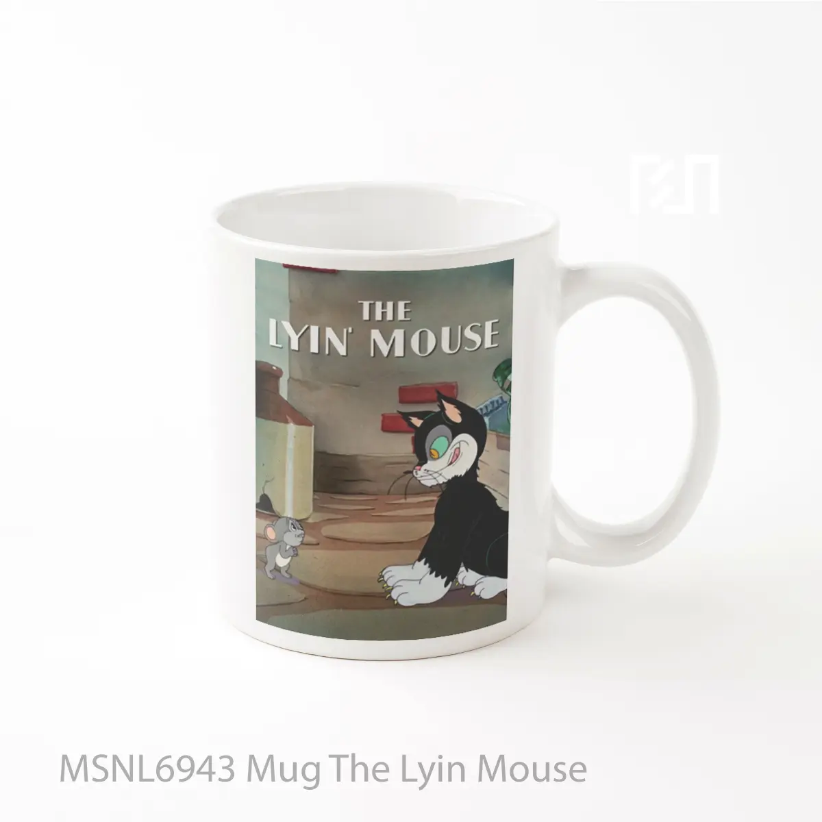 Mug The Lyin Mouse Gelas Keramik Tema Film MSNL6943