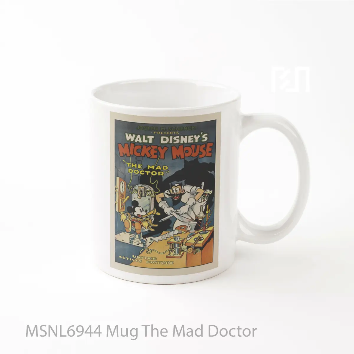 Mug The Mad Doctor Gelas Keramik Tema Film MSNL6944