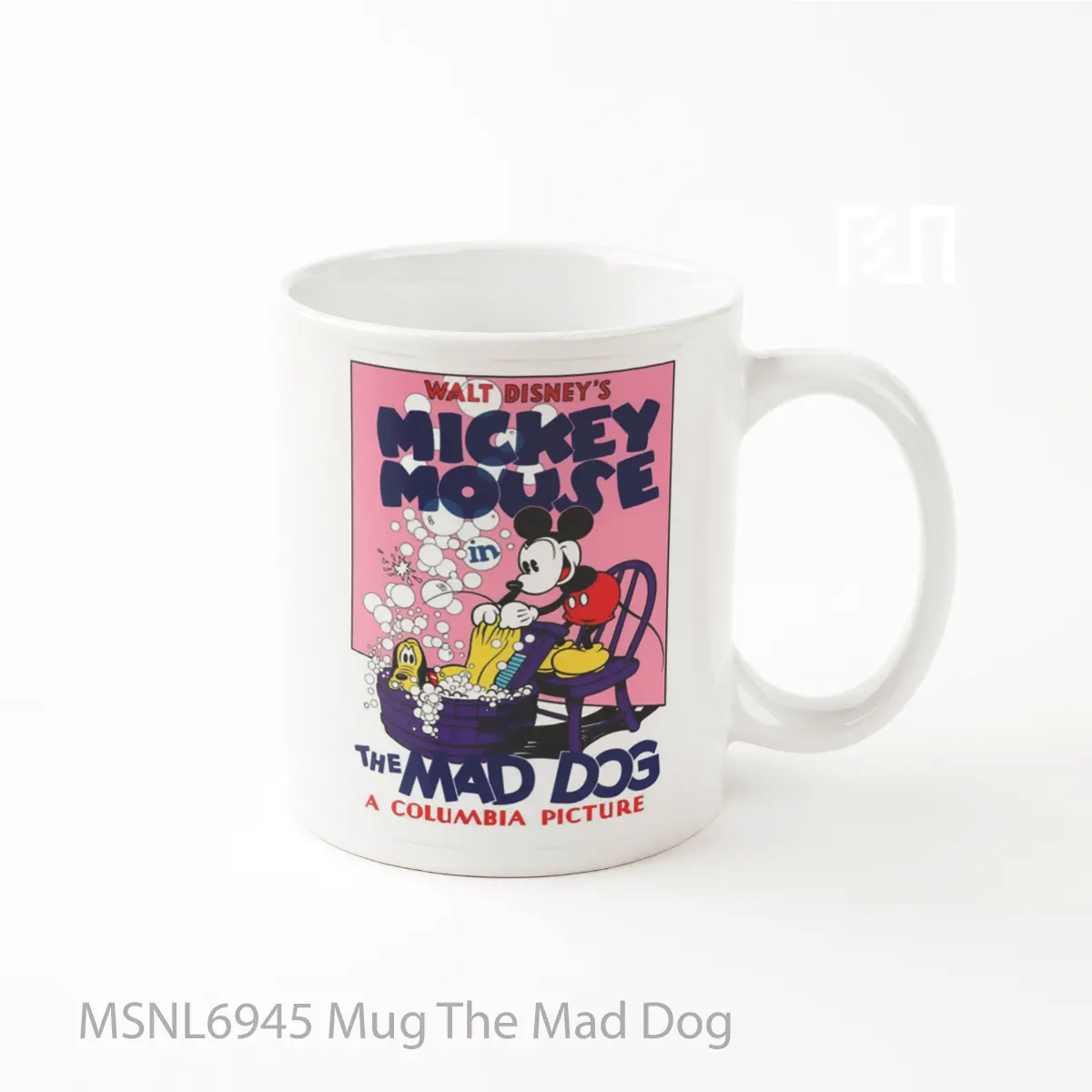 Mug The Mad Dog Gelas Keramik Tema Film MSNL6945