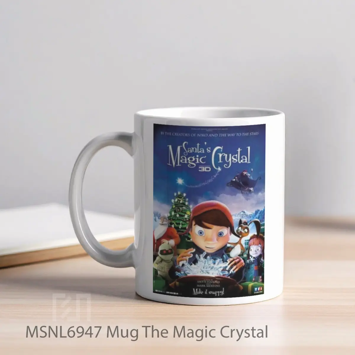 Mug The Magic Crystal Gelas Keramik Tema Film MSNL6947 - Tampak Kiri
