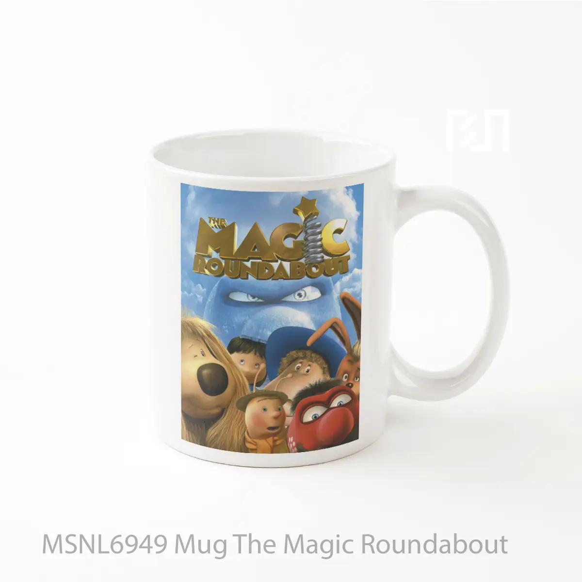 Mug The Magic Roundabout Gelas Keramik Tema Film MSNL6949
