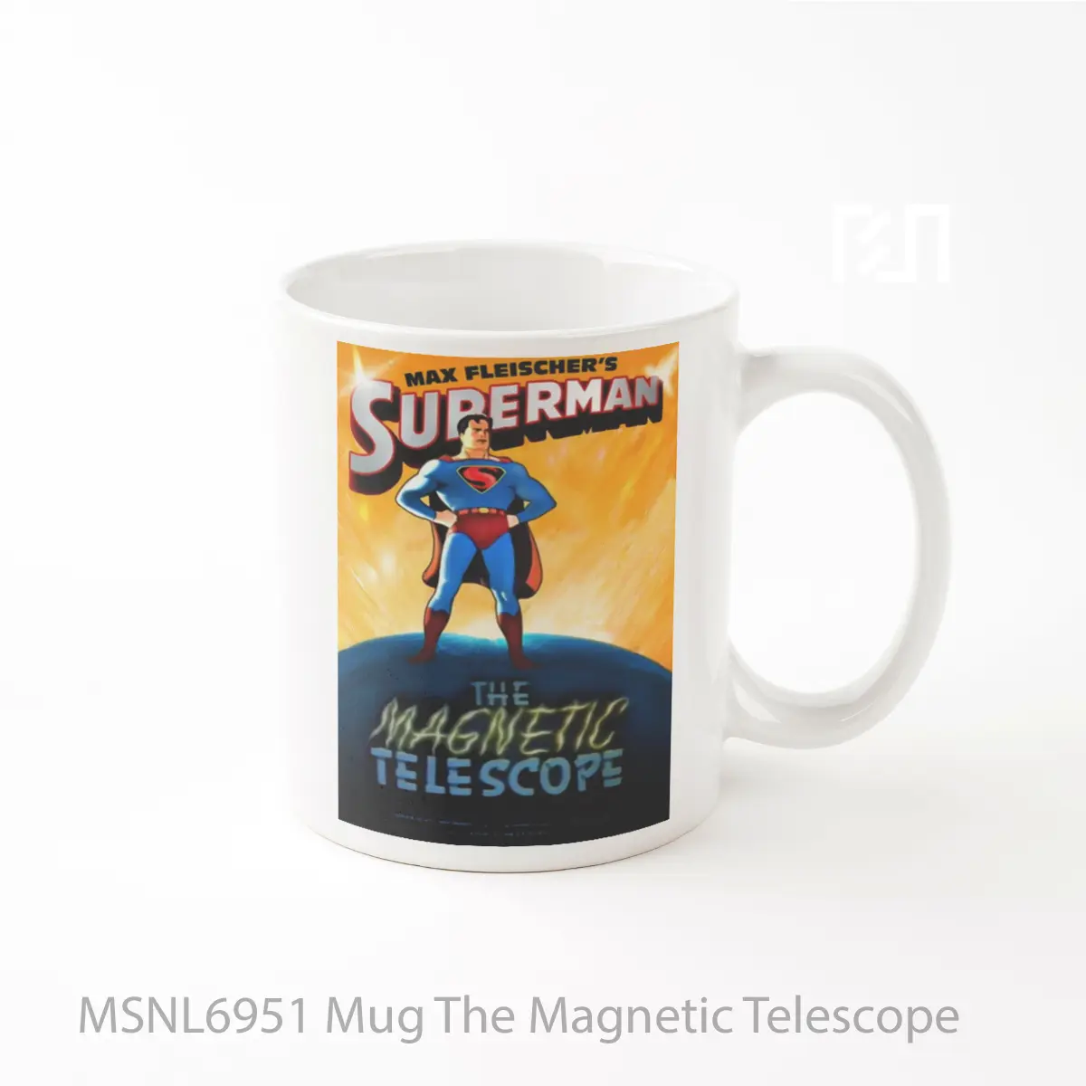 Mug The Magnetic Telescope Gelas Keramik Tema Film MSNL6951