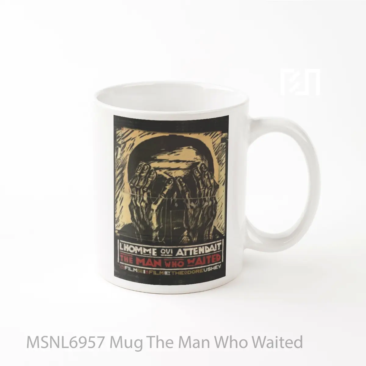 Mug The Man Who Waited Gelas Keramik Tema Film MSNL6957