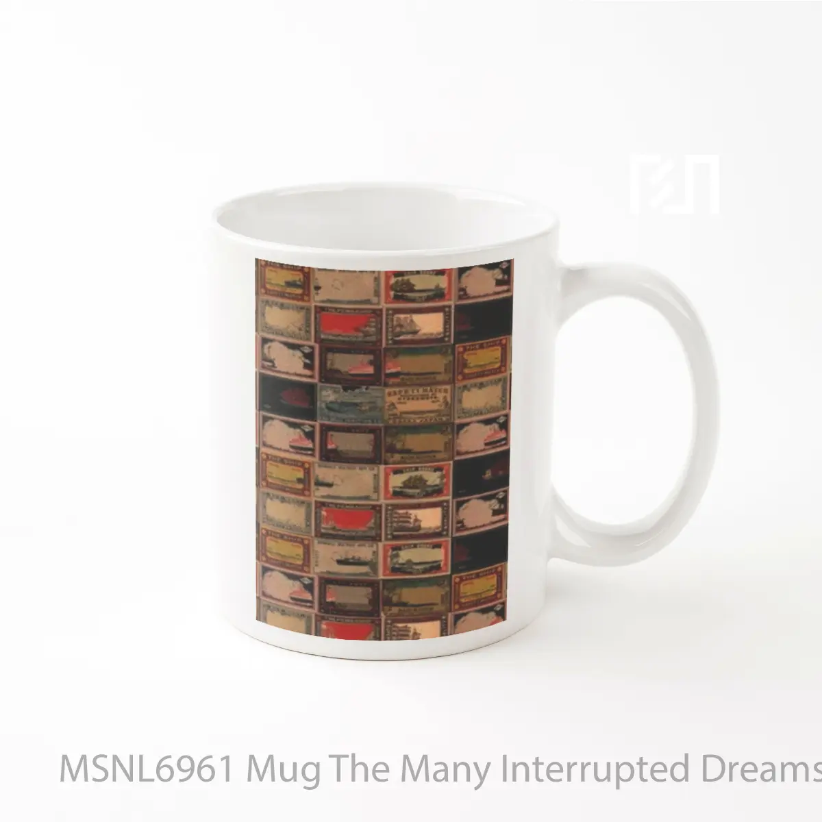Mug The Many Interrupted Dreams Of Mr Hemmady Gelas Keramik Tema Film MSNL6961