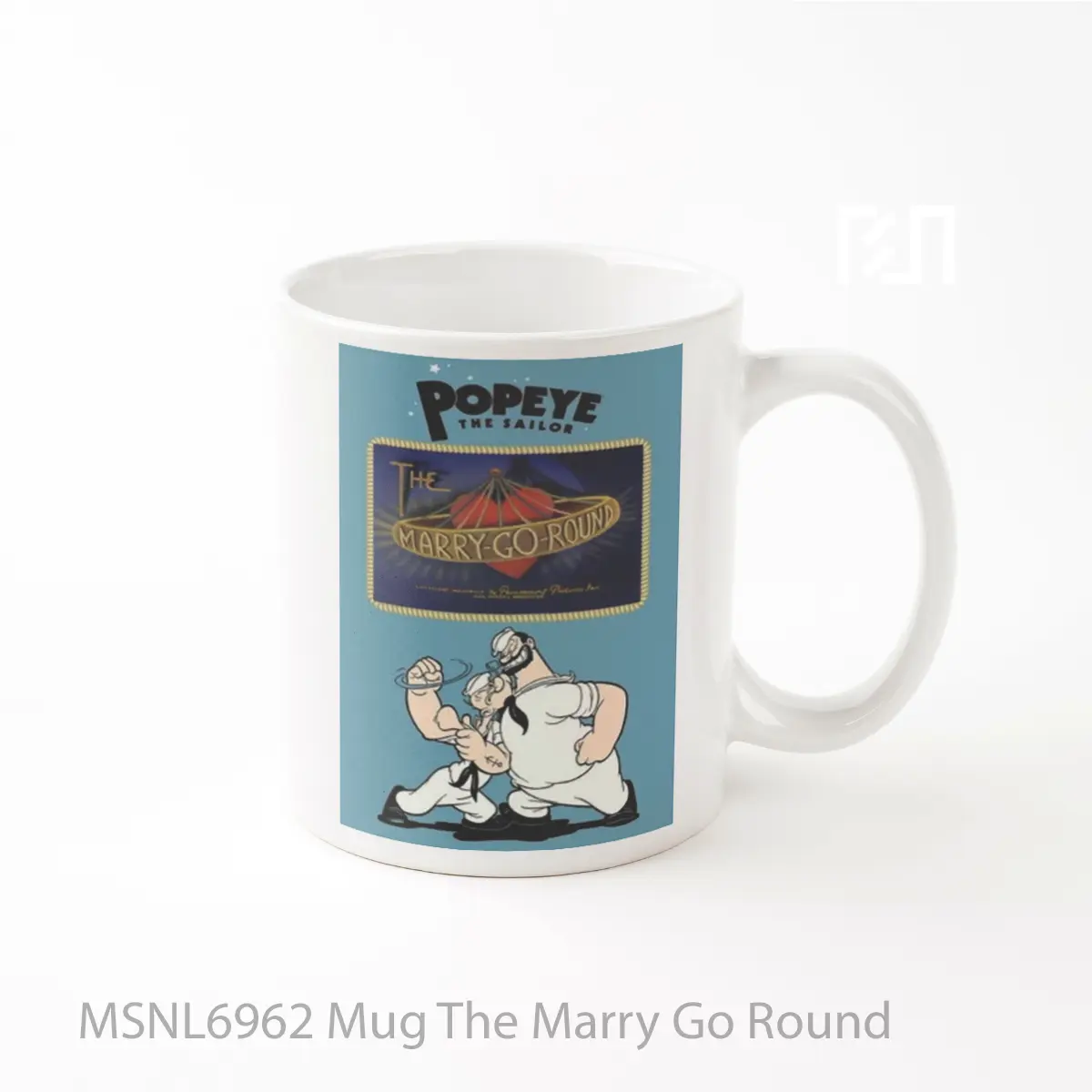 Mug The Marry Go Round Gelas Keramik Tema Film MSNL6962
