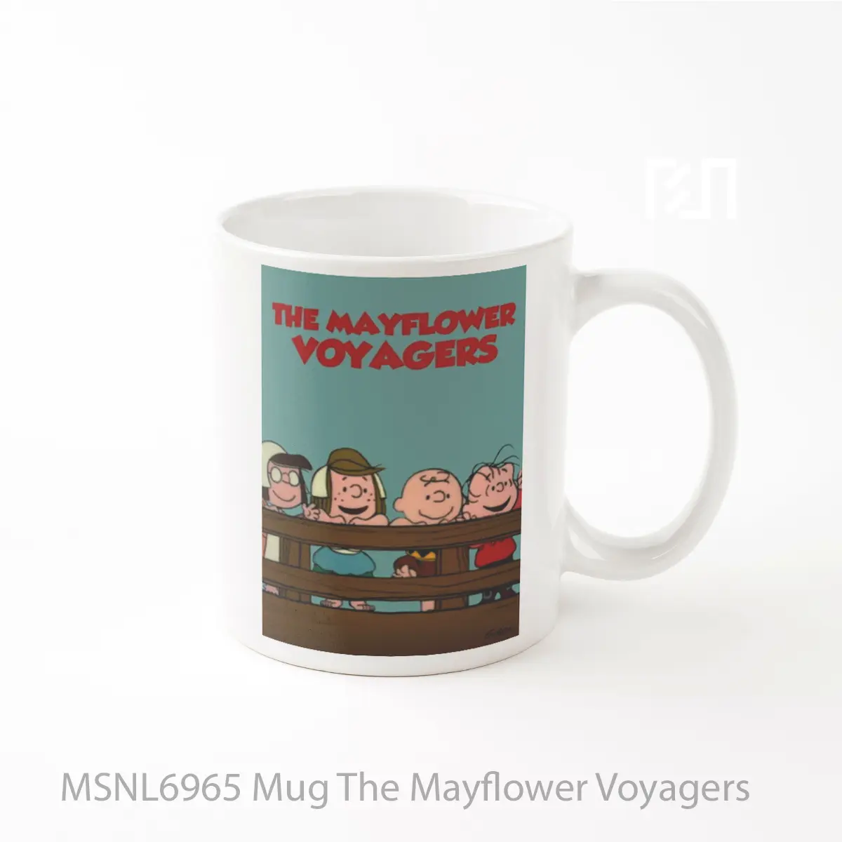 Mug The Mayflower Voyagers Gelas Keramik Tema Film MSNL6965