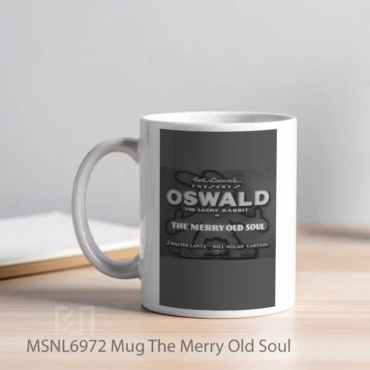 Mug The Merry Old Soul Gelas Keramik Tema Film MSNL6972 - Tampak Kiri