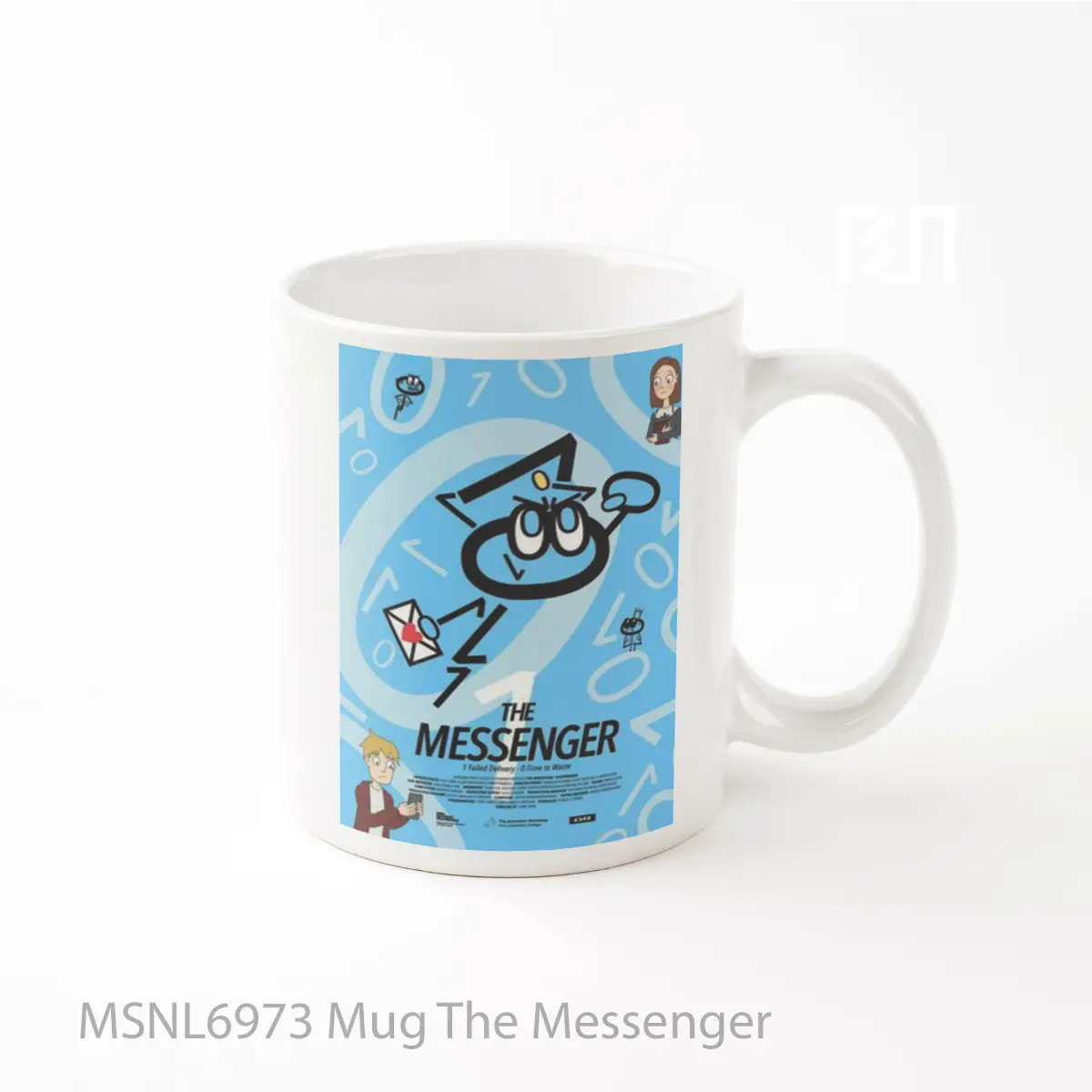 Mug The Messenger Gelas Keramik Tema Film MSNL6973