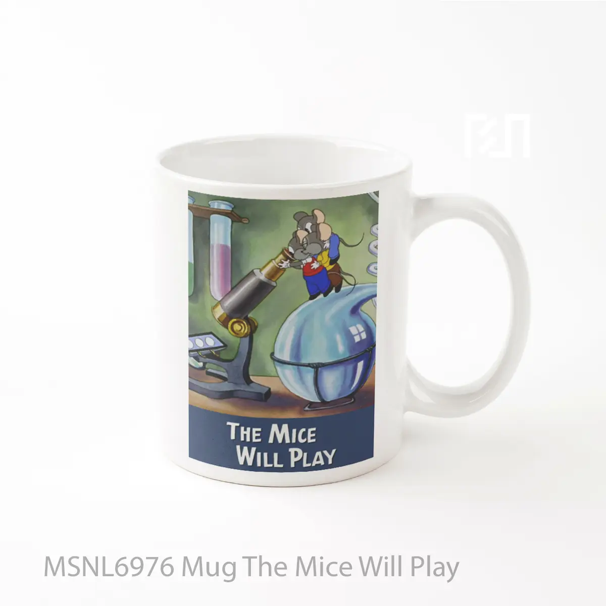 Mug The Mice Will Play Gelas Keramik Tema Film MSNL6976