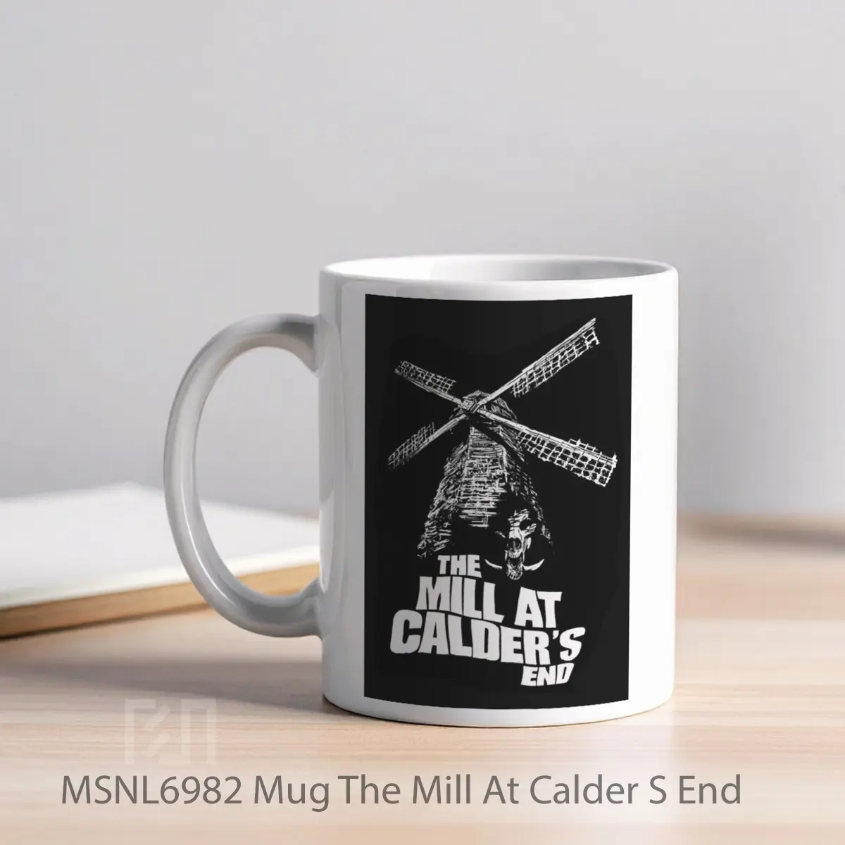 Mug The Mill At Calder S End Gelas Keramik Tema Film MSNL6982 - Tampak Kiri